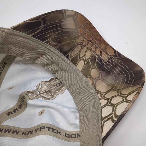 Kryptek Strapback Baseball Cap Multi One Size Adjustable Embroidered 6 Panel - Picture 8 of 9